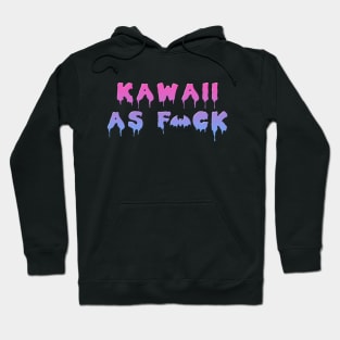 Kawaii AF censored Hoodie